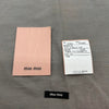 MIU MIU VITELLO LUX SHINE BAG BROWN LEATHER