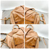 MIU MIU VITELLO LUX SHINE BAG BROWN LEATHER