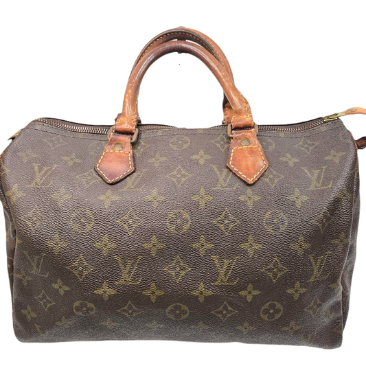 LOUIS VUITTON SPEEDY 30 BAG MONOGRAM CANVAS