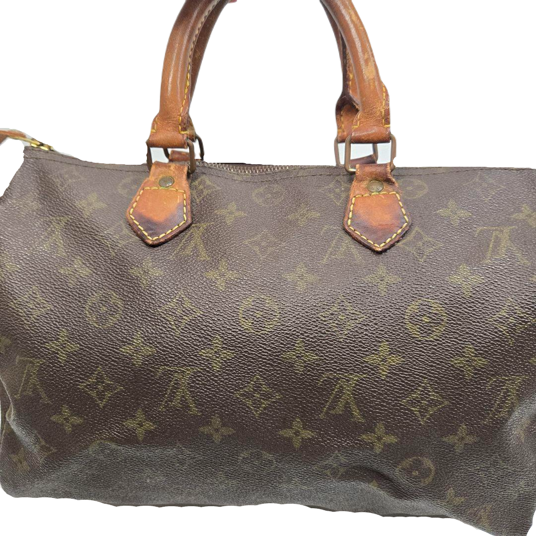 LOUIS VUITTON SPEEDY 30 BAG MONOGRAM CANVAS