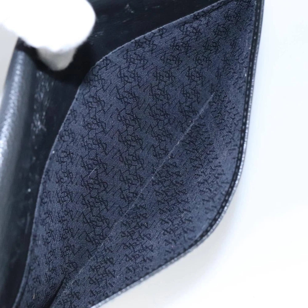 SAINT LAURENT CLUTCH BLACK LEATHER