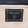PRADA TOTE BAG BLACK LEATHER
