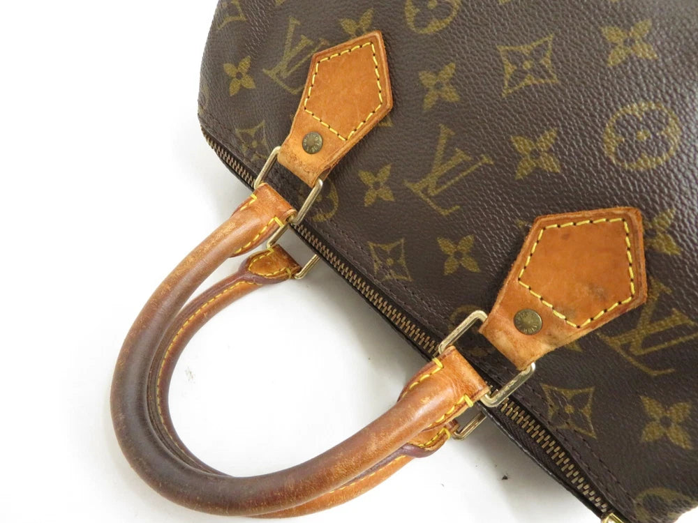 LOUIS VUITTON SPEEDY 25 BAG MONOGRAM CANVAS