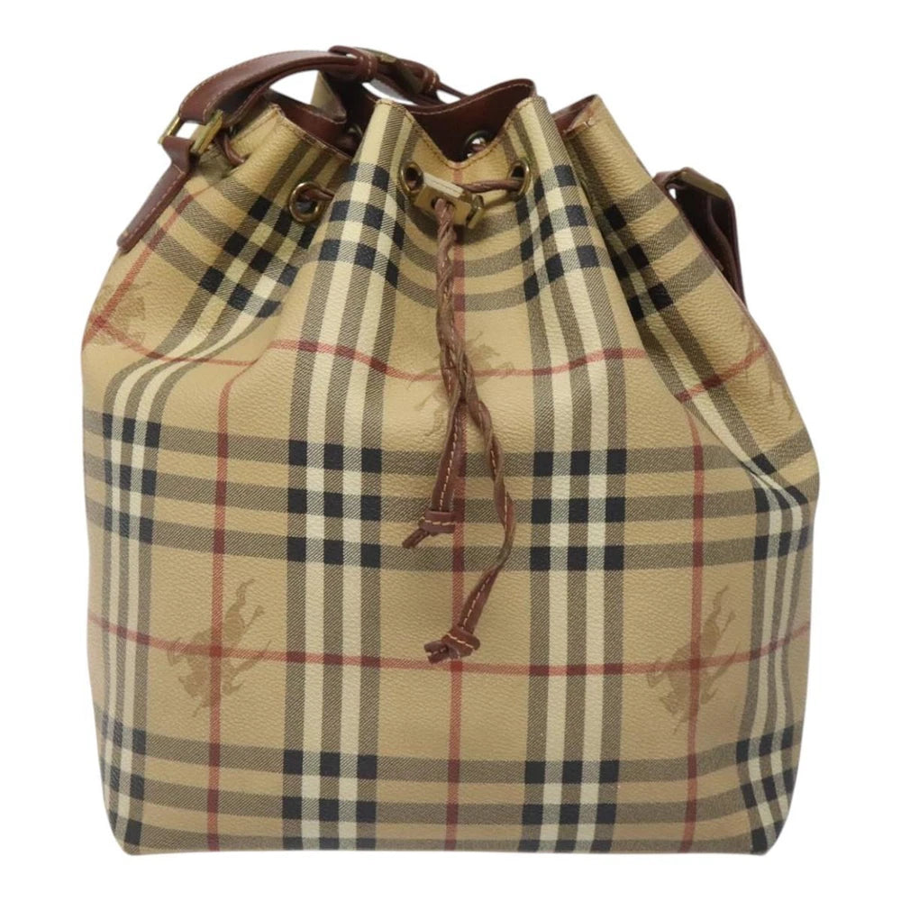 BURBERRY BUCKET BAG NOVA CHECK