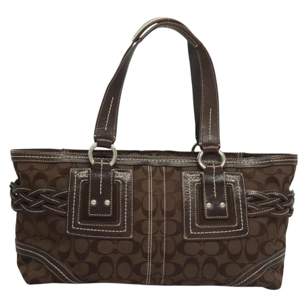 Coach Signature Bag Vintage - Brown Canvas
