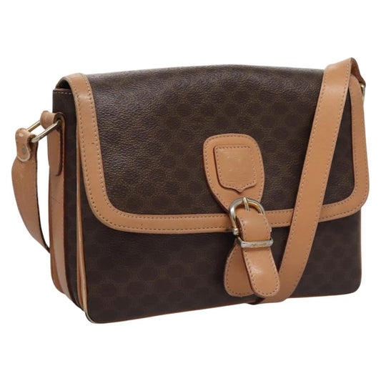 VINTAGE CELINE CROSSBODY BAG MACADAM CANVAS