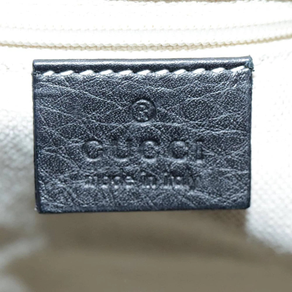 GUCCI SUKEY BAG BLACK LEATHER