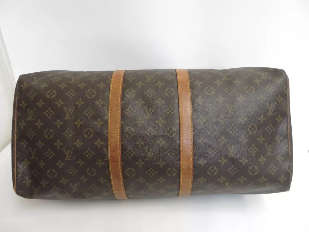 LOUIS VUITTON KEEPALL 55 BAG MONOGRAM CANVAS