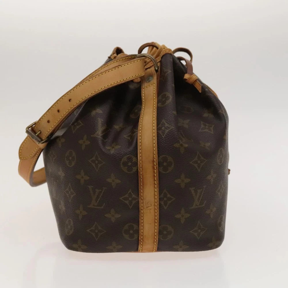 LOUIS VUITTON PETIT NOE BUCKET BAG MONOGRAM CANVAS
