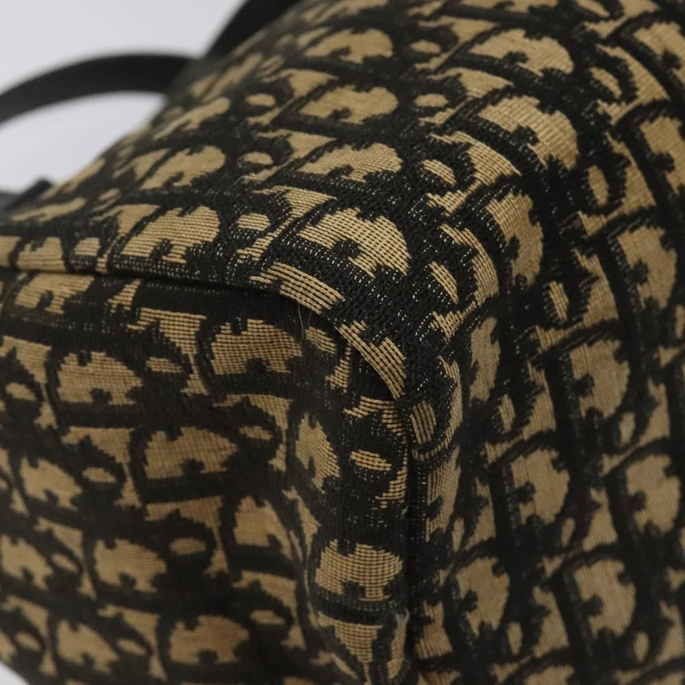 CHRISTIAN DIOR HANDBAG TROTTER CANVAS