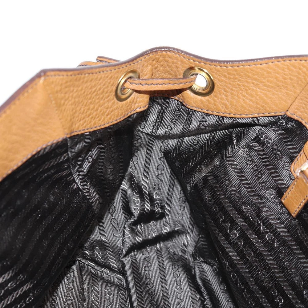 Prada Skulderveske - Brun Skinn