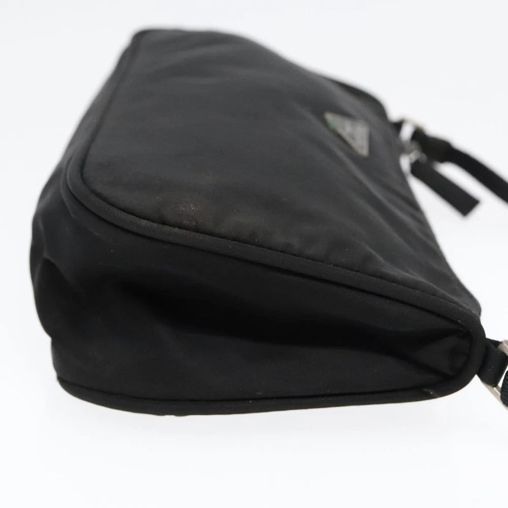 Svart Prada Nylon Veske