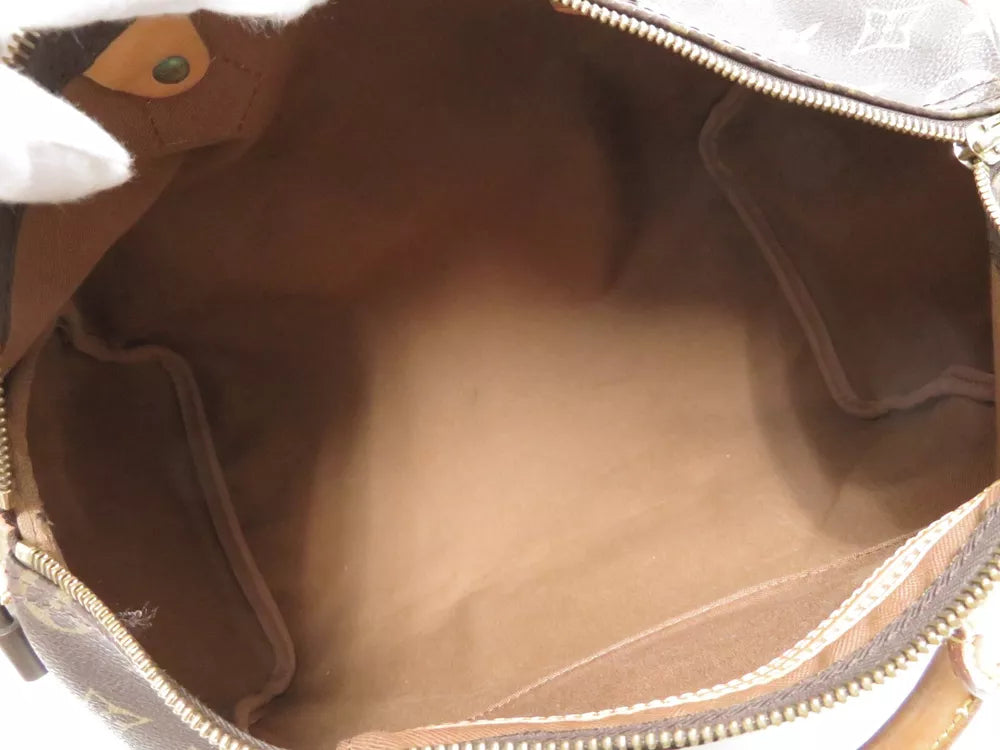 LOUIS VUITTON SPEEDY 35 BAG MONOGRAM CANVAS
