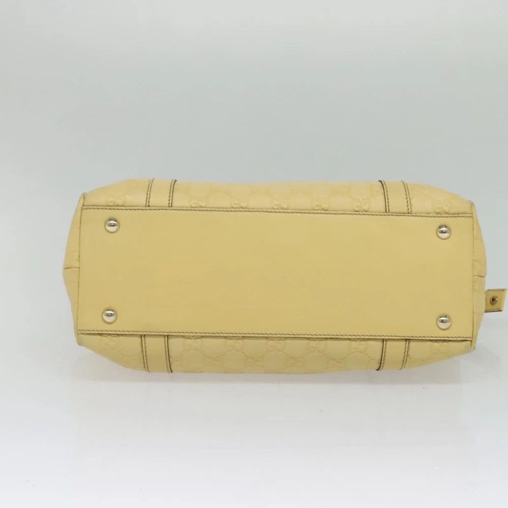 Gucci Guccissima Tote Bag - Yellow Leather