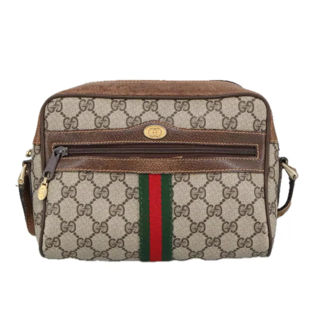 GUCCI SUPREME SHOULDER BAG GG CANVAS