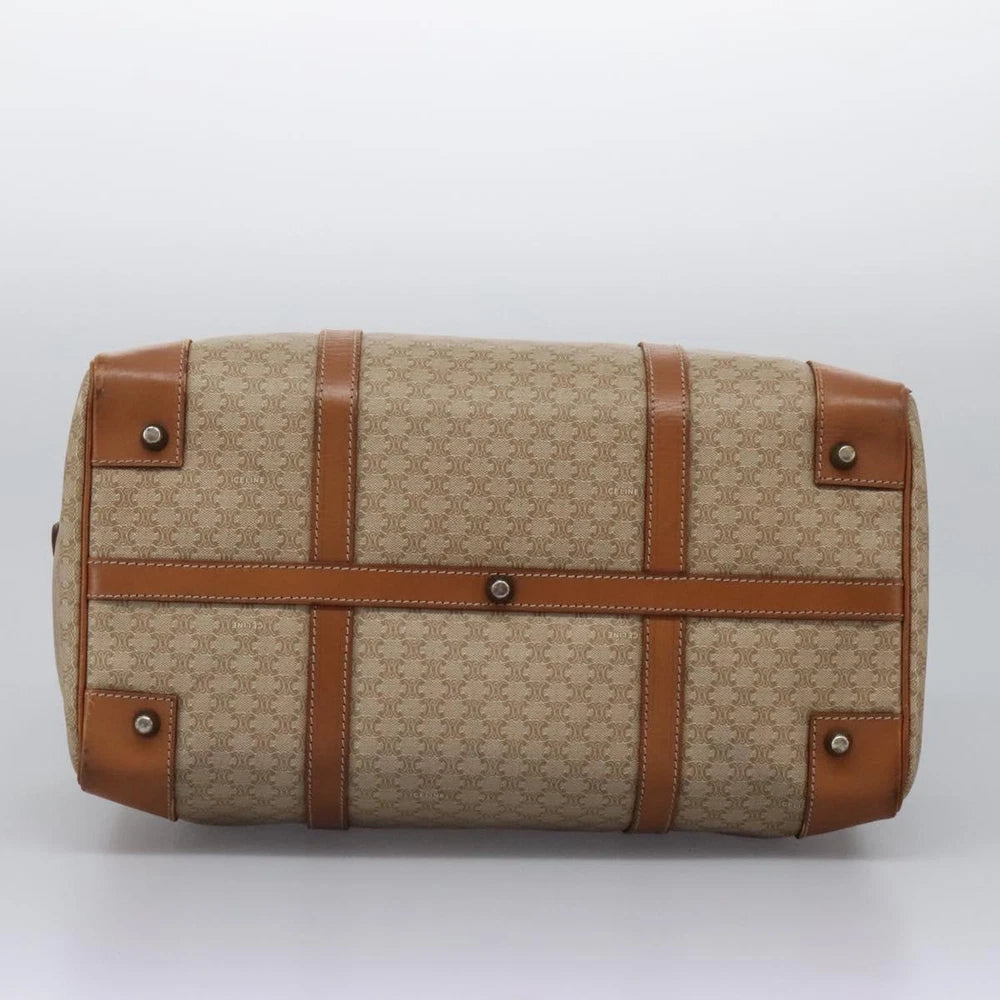 CELINE BOSTON BAG MACADAM CANVAS
