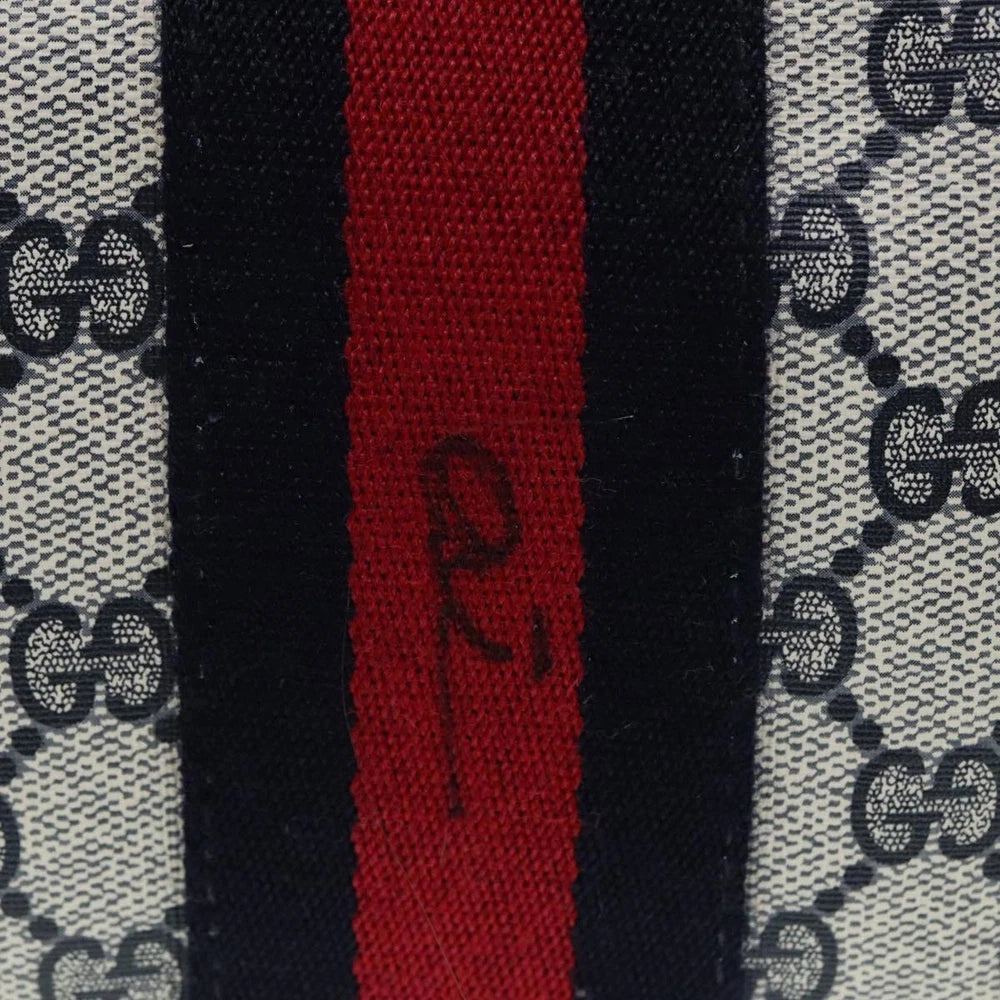 GUCCI SHERRY LINE BOSTON BAG GG CANVAS