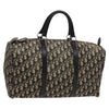 Dior Boston Bag 40 - Navy Trotter Canvas