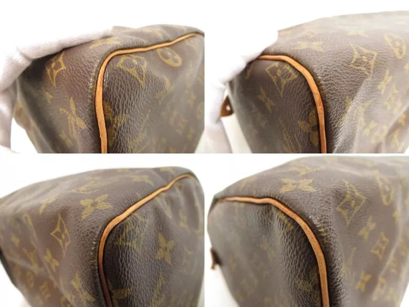 LOUIS VUITTON SPEEDY 30 BAG MONOGRAM CANVAS