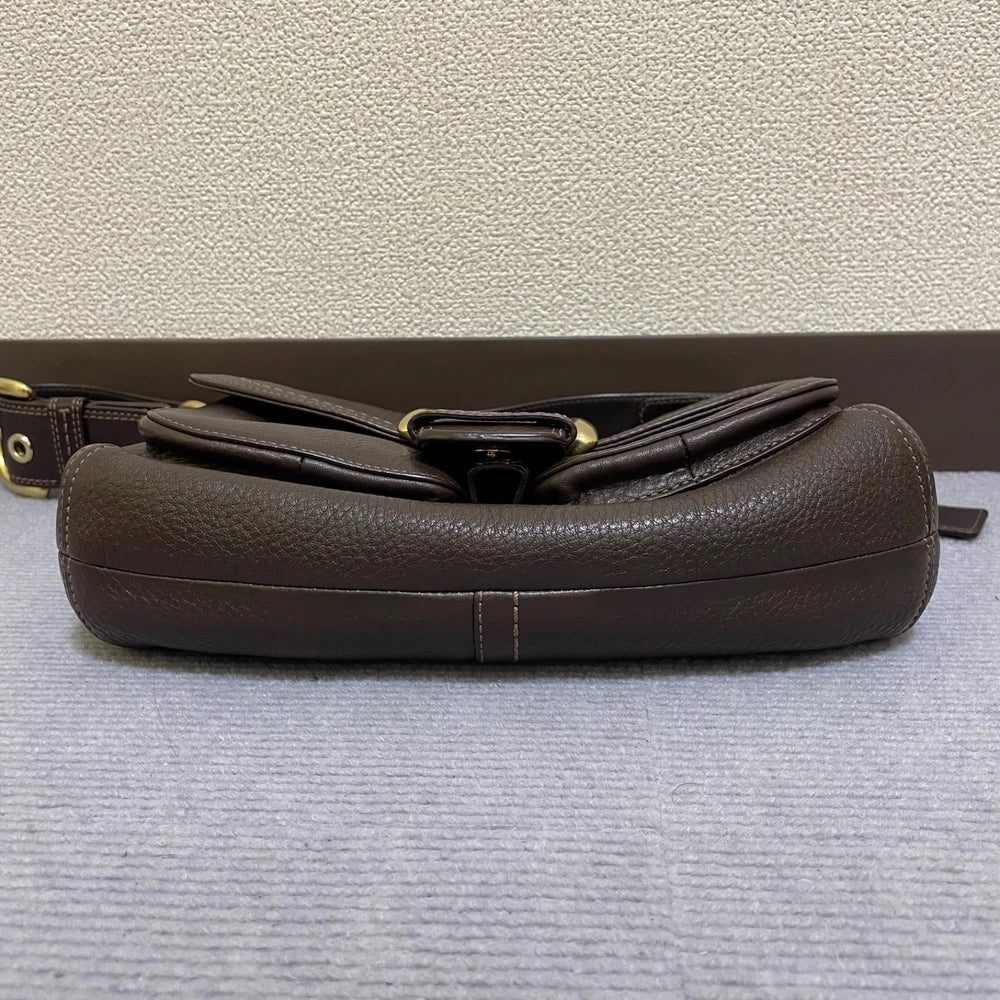 Coach Soho Bag - Dark Brown Leather