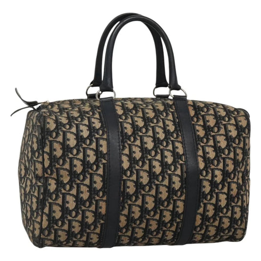 CHRISTIAN DIOR BOSTON BAG 30 TROTTER CANVAS