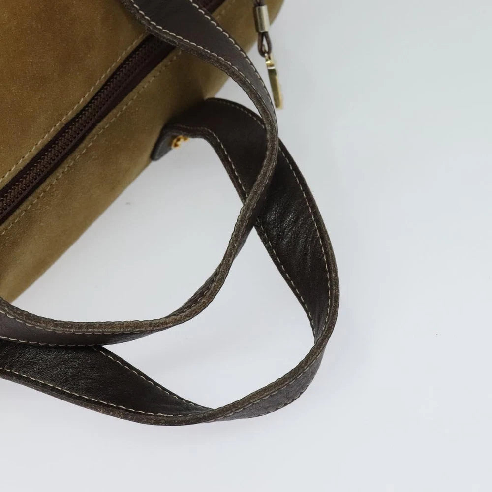 LOEWE ANAGRAM BAG SUEDE