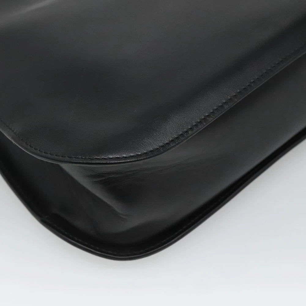 GUCCI SHOULDER BAG BLACK LEATHER - Brands Select