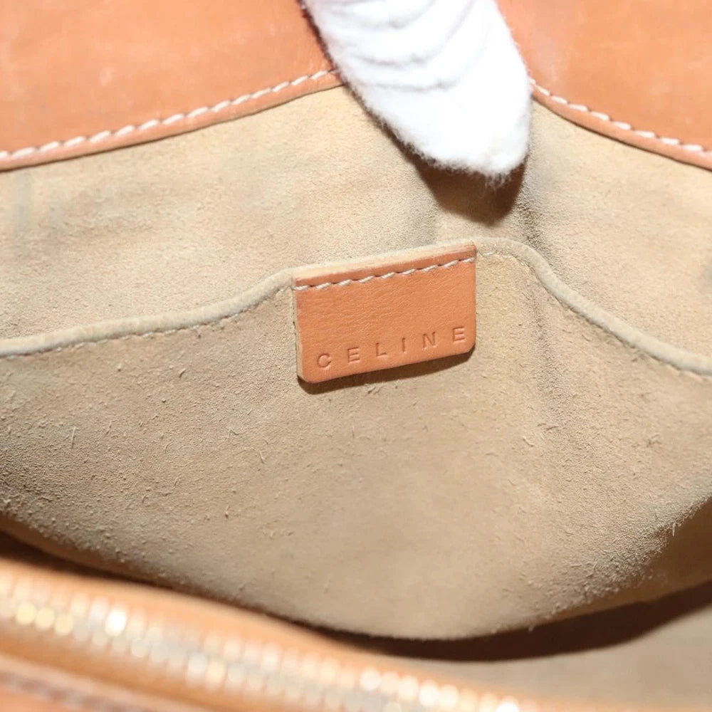 Celine Boogie Bag - Brown Leather