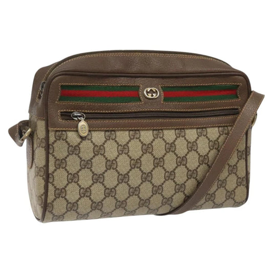 GUCCI CROSSBODY BAG GG SUPREME WEB SHERRY LINE
