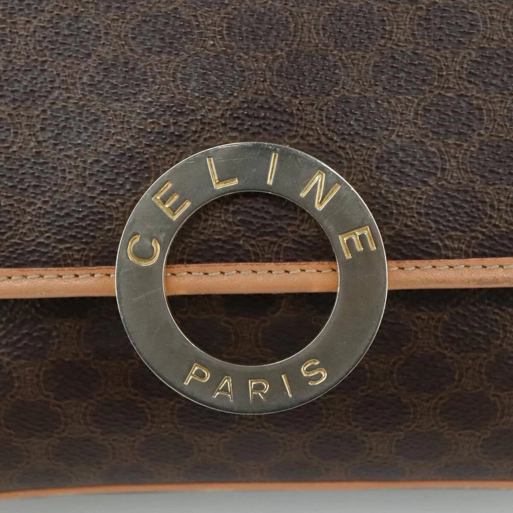 CELINE CROSSBODY BAG MACADAM CANVAS