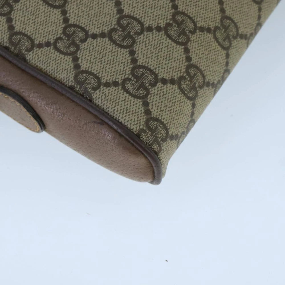VINTAGE GUCCI CROSSBODY BAG GG SUPREME WEB SHERRY LINE