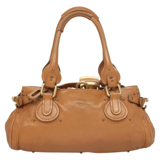 Vintage Chloe Paddington Bag - Brown Leather