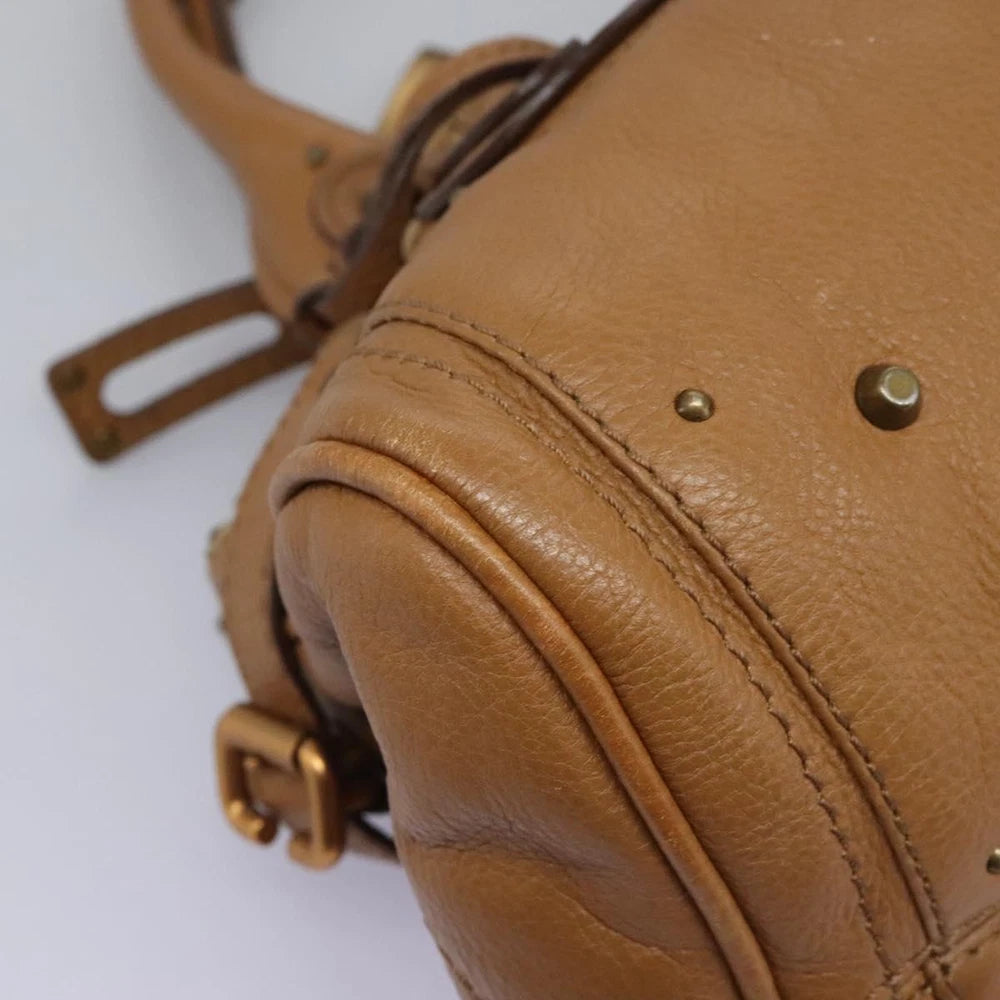 CHLOE PADDINGTON BAG BROWN LEATHER