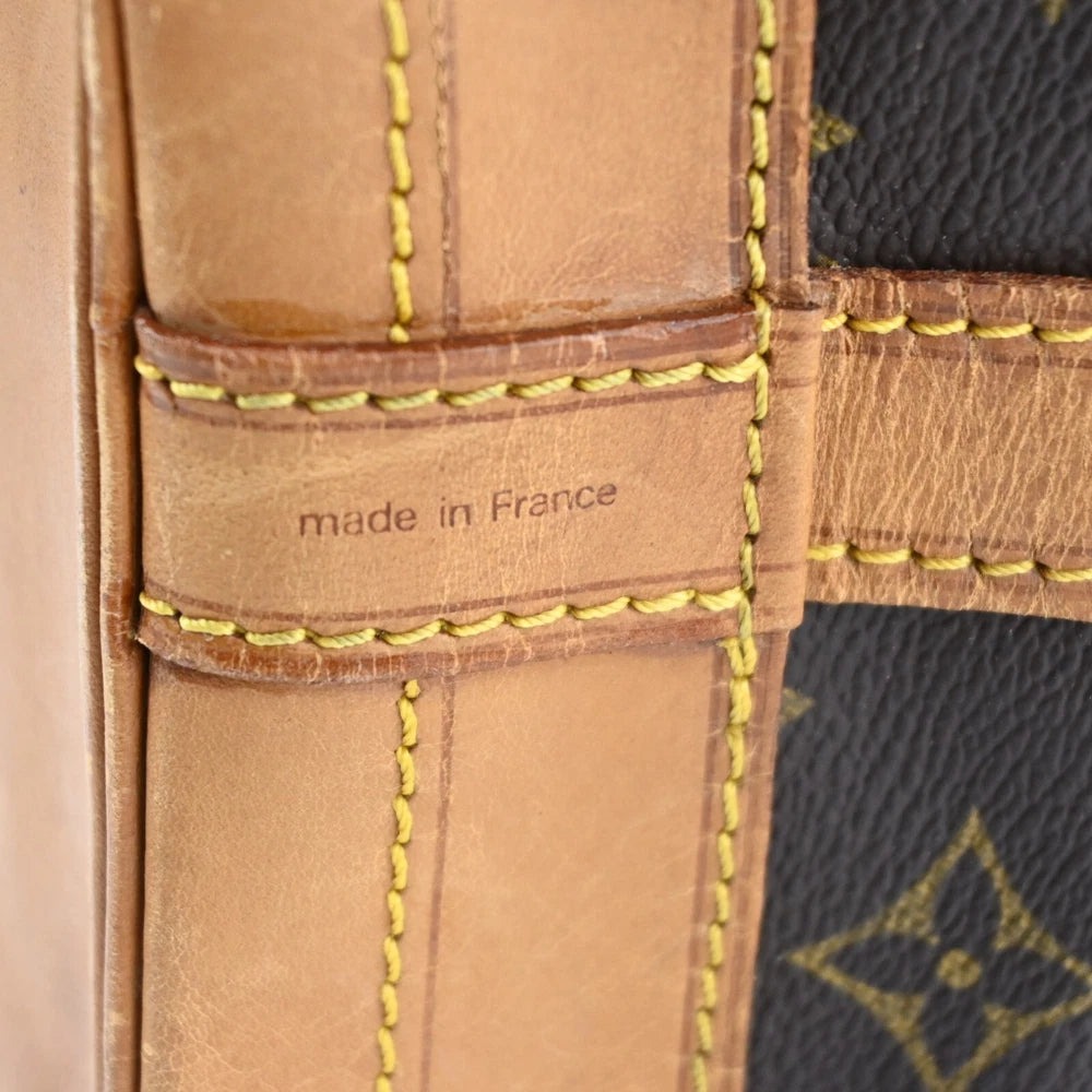 LOUIS VUITTON NOE BUCKET BAG MONOGRAM CANVAS