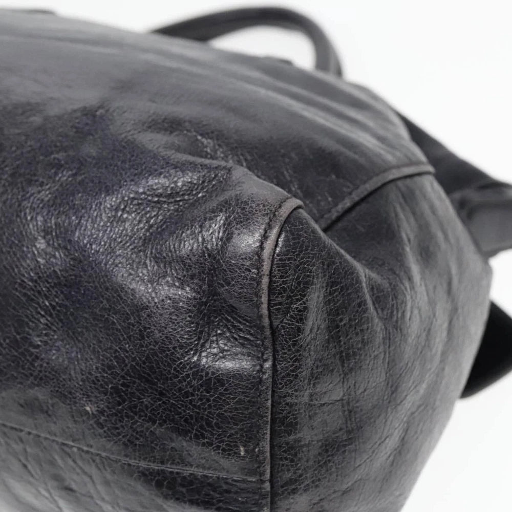 VINTAGE PRADA BAG BLACK LEATHER
