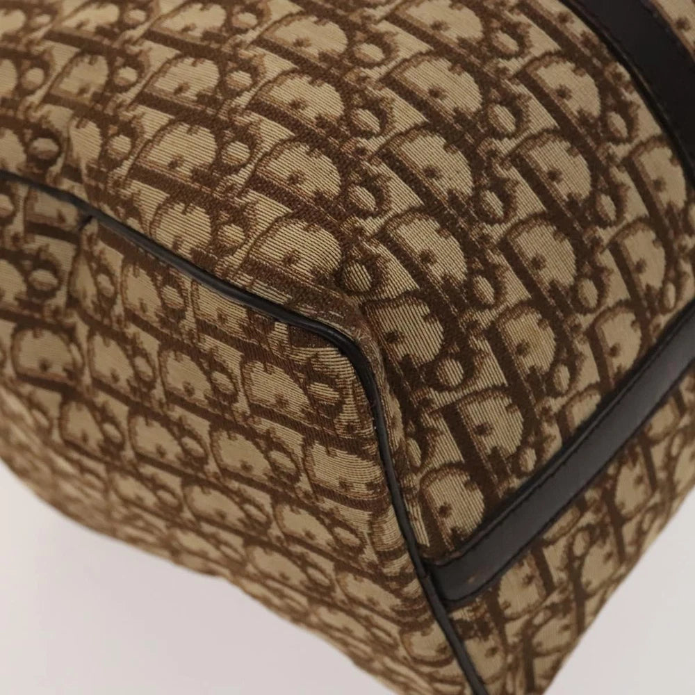 Vintage Dior Boston Bag 40 - Brown Trotter Canvas