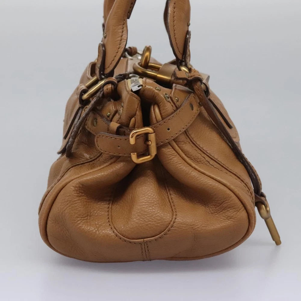 CHLOE PADDINGTON BAG BROWN LEATHER