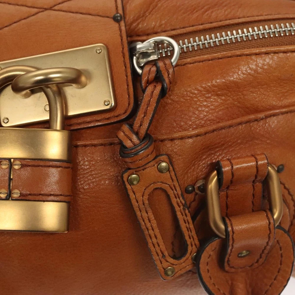 Vintage Chloe Paddington Bag Brun - Leather