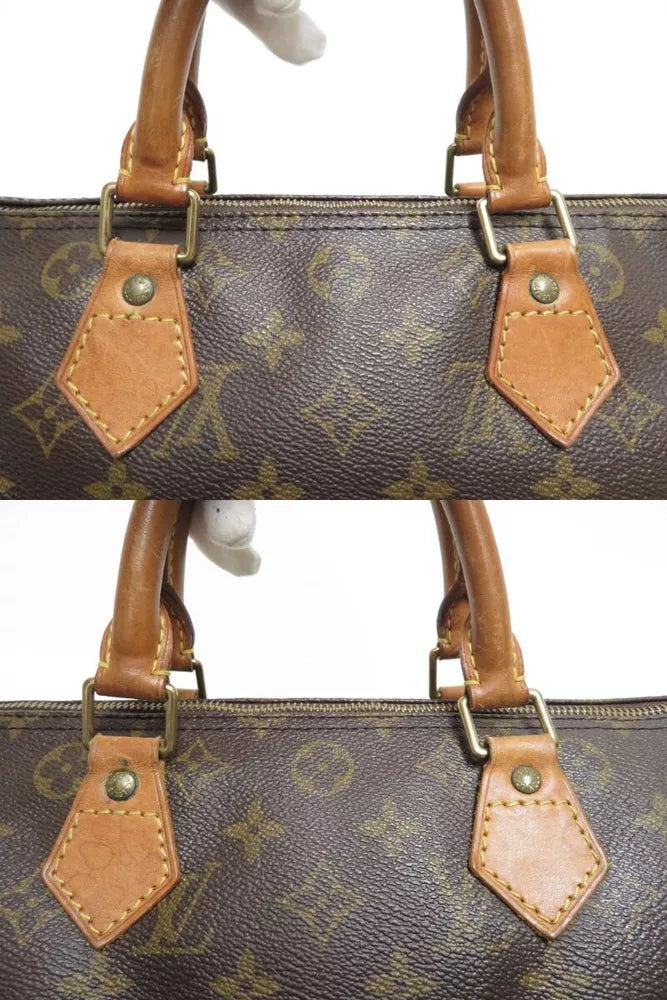 LOUIS VUITTON SPEEDY 30 BAG MONOGRAM CANVAS