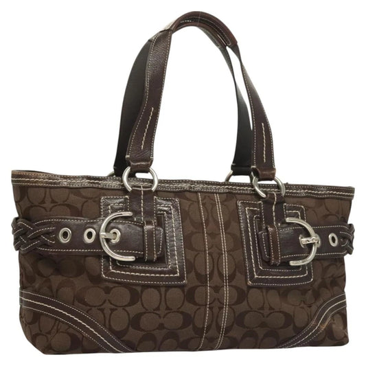 Coach Signature Bag Vintage - Brown Canvas
