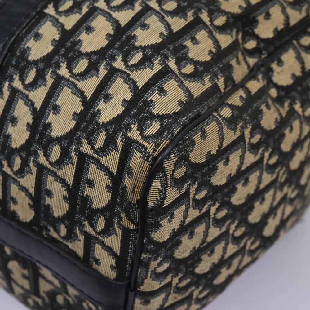 CHRISTIAN DIOR BOSTON BAG 30 TROTTER CANVAS