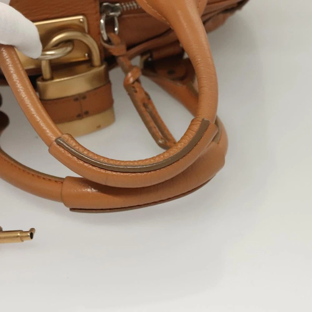 Vintage Chloe Paddington Bag - Brown Leather