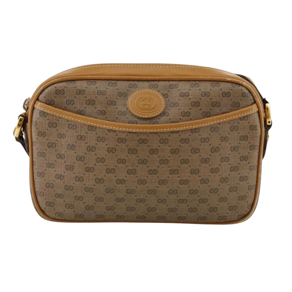 GUCCI SHOULDR BAG GG CANVAS