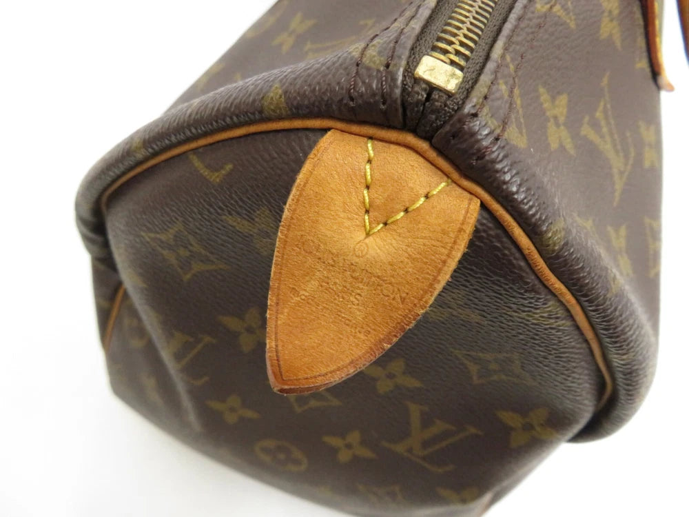 LOUIS VUITTON SPEEDY 35 BAG MONOGRAM CANVAS