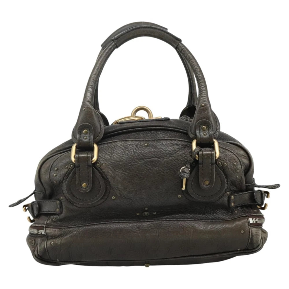 CHLOE PADDINGTON BROWN LEATHER