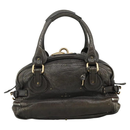 CHLOE PADDINGTON BROWN LEATHER