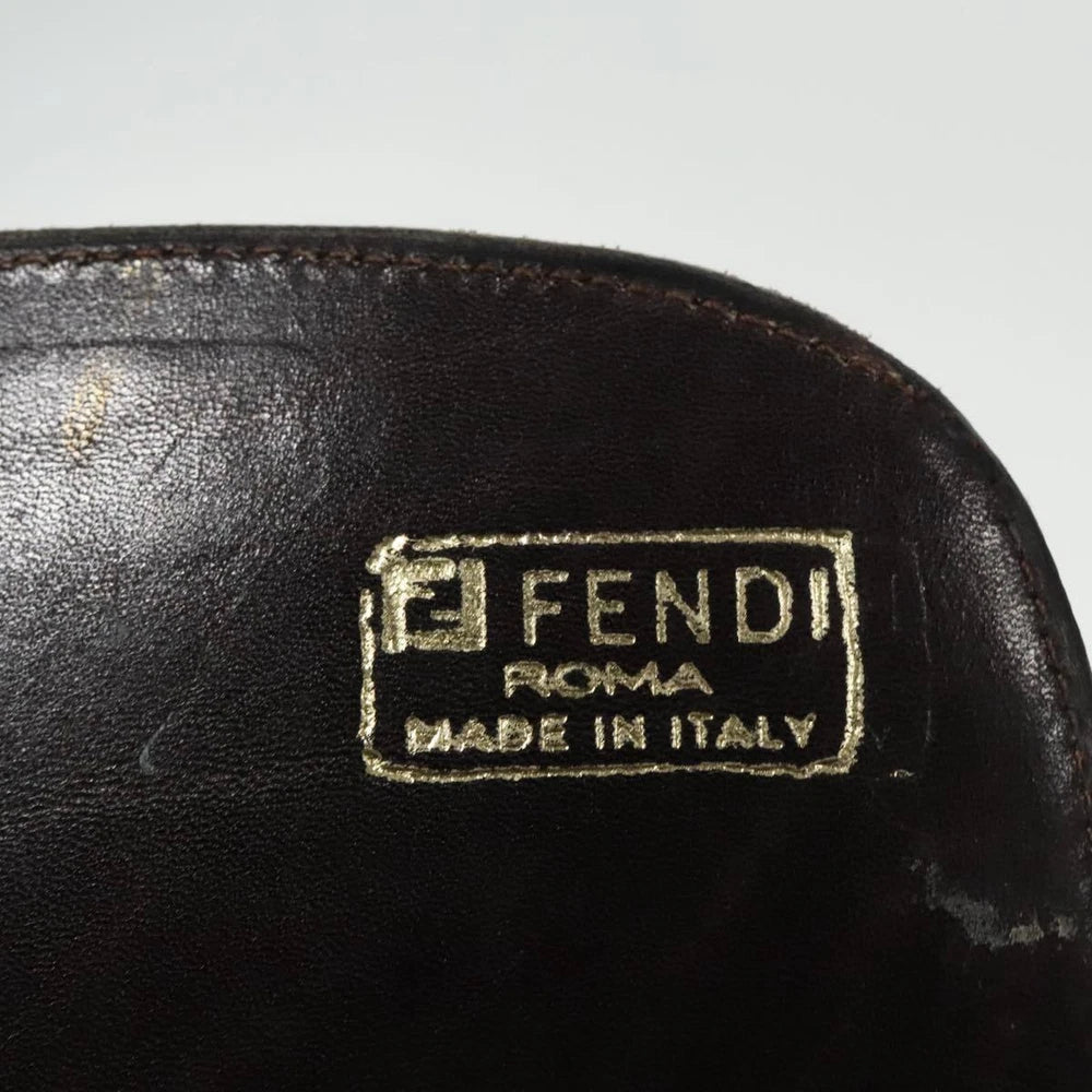 VINTAGE FENDI CROSSBODY BAG ZUCCA CANVAS