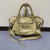 Vintage Balenciaga City Bag - Beige Leather
