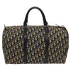 Dior Boston Bag 40 - Navy Trotter Canvas