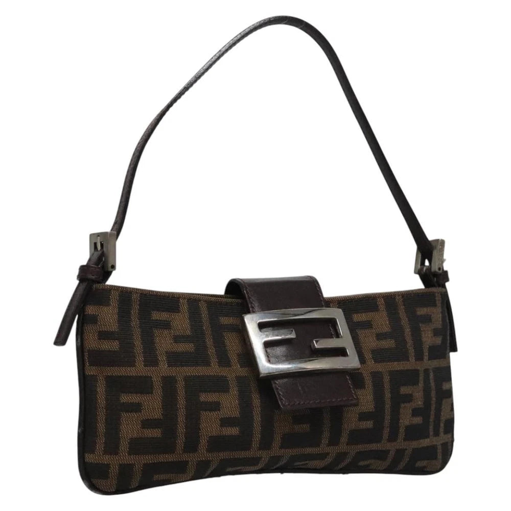 FENDI MAMMA BAGUETTE ZUCCA CANAVS